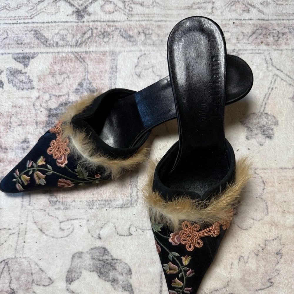John Galliano Vintage Kitten Heel Size 41